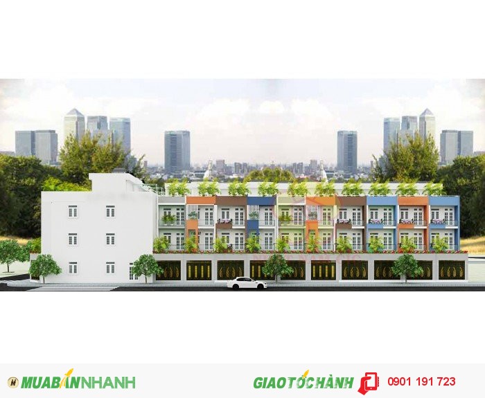 Nhà 250m2,ngay UBND Linh Đông,4PN 6WC sân xe hơi