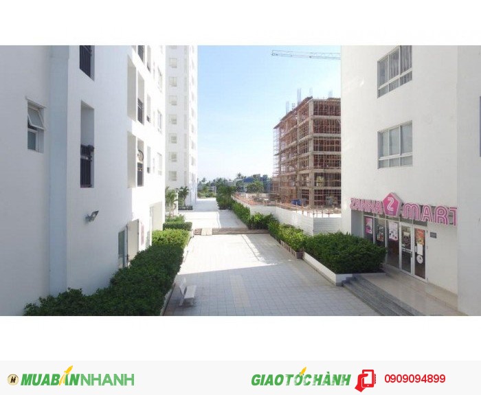 Bán căn hộ 4S Linh Đông view sông Sài Gòn, căn 2 phòng ngủ, tầng 03, giá 970 triệu