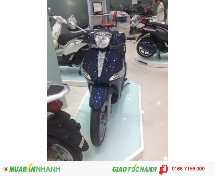 Bán Liberty ABS 125 3v i.e (Màu xanh ngọc Midnight)