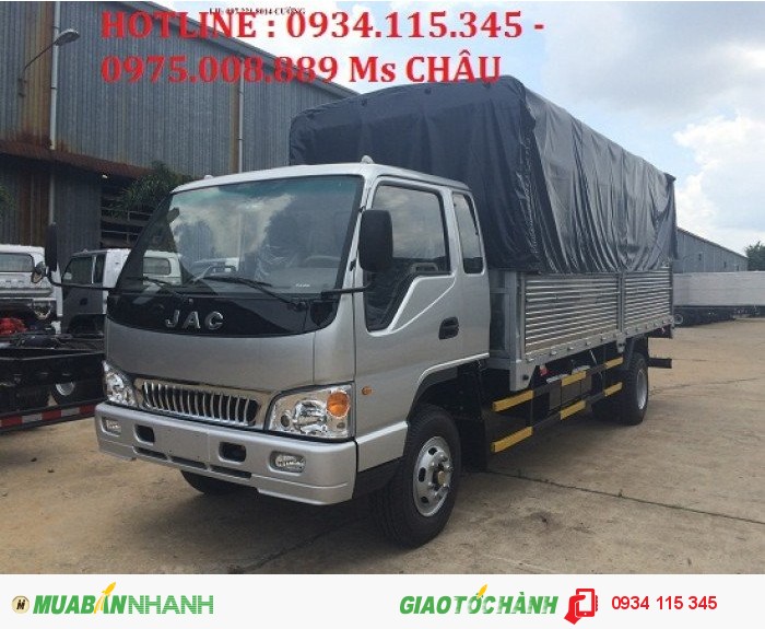 Bán trả góp xe tải jac 7,25 TẤN ( jac 7.25T) jac 7t25 jac 7.25t jac 7T25 đóng sẵn thùng.