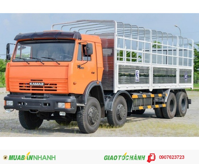 Xe tải thùng KAMAZ 43118 6x6  Liugong
