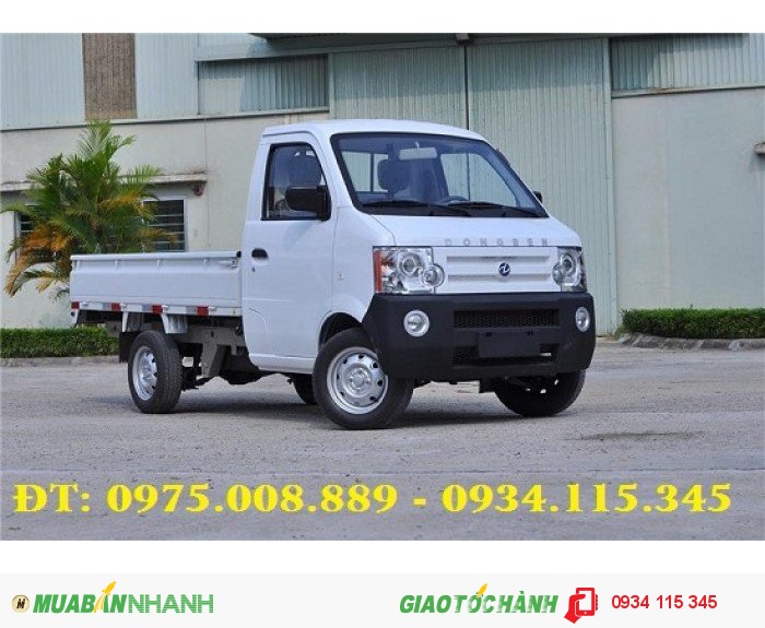 Báo giá xe tải dongben 740kg= dongben 870kg= xe tải nhỏ 740kg chạy trong thành phố.