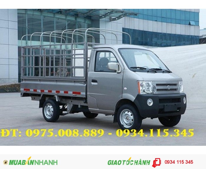 Báo giá xe tải dongben 740kg= dongben 870kg= xe tải nhỏ 740kg chạy trong thành phố.