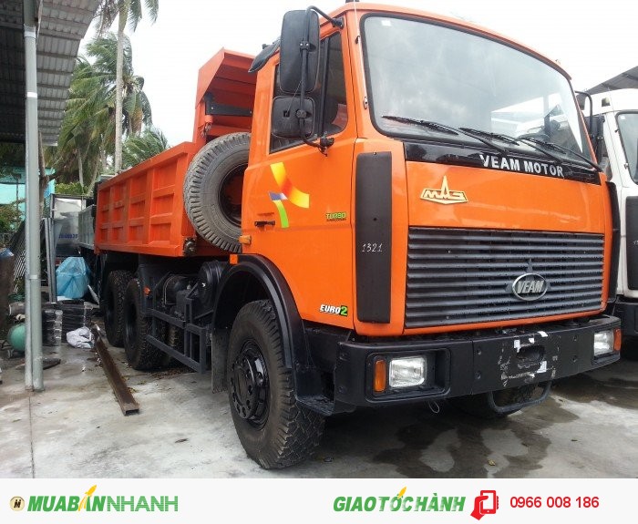 Xe Tải Veam Ben VB1110, 11 tấn, Động cơ KAMAZ