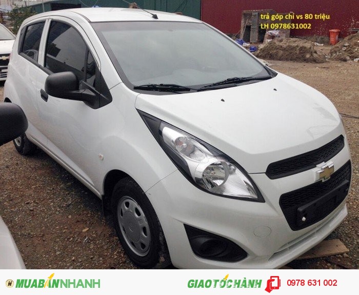 Bán spark duo 2016 form hoàn toàn mới, hỗ trợ trả góp lên đến 80%