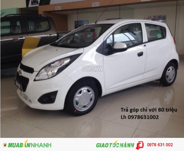 Bán spark duo 2016 form hoàn toàn mới, hỗ trợ trả góp lên đến 80%