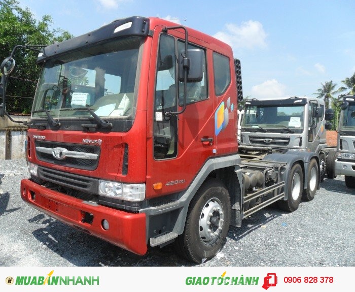 Tổng Đại Lý Đầu kéo Daewoo 2 cầu 340Ps-420Ps Giao Xe Toàn Quốc