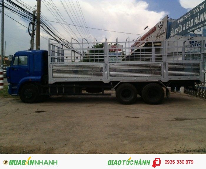Xe tải Kamaz  15 tấn 18 tấn thùng dài 7.8 mét thùng mui bạt thùng kín Giao Xe Toàn Quốc