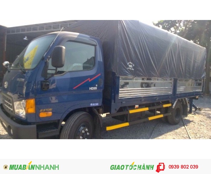 HuynDai HD99 giao xe nhanh, thùng kín, mui bạc,nhập khẩu 2016