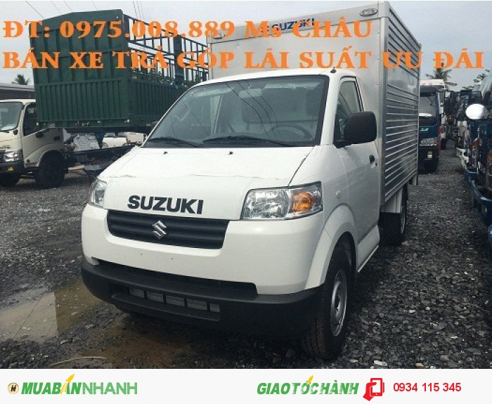 Xe tải nhỏ Suzuki Pro 740kg/ 750kg đóng sẵn thùng giao xe nhanh khuyến mãi lớn.