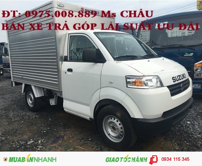 Xe tải nhỏ Suzuki Pro 740kg/ 750kg đóng sẵn thùng giao xe nhanh khuyến mãi lớn.