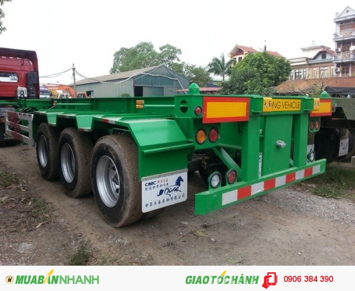 Cung cấp Rơ Moóc tải, Rơ Moóc sàn 13 mét, Rơ Moóc 14 mét, Rơ Moóc 15 mét CIMC