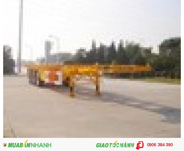 Cung cấp Rơ Moóc tải, Rơ Moóc sàn 13 mét, Rơ Moóc 14 mét, Rơ Moóc 15 mét CIMC