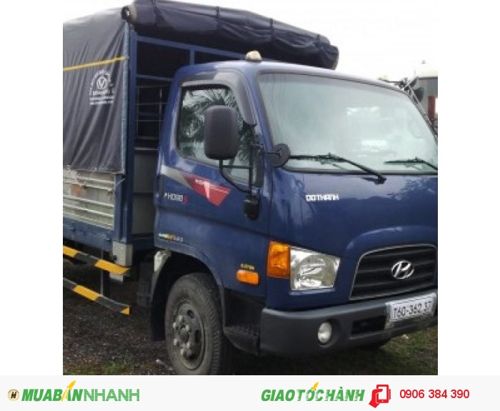 Bán HD98S nâng tải từ 4,5 tấn lên 5,9 tấn! Khuyến mãi 100% phí trước bạ 2016