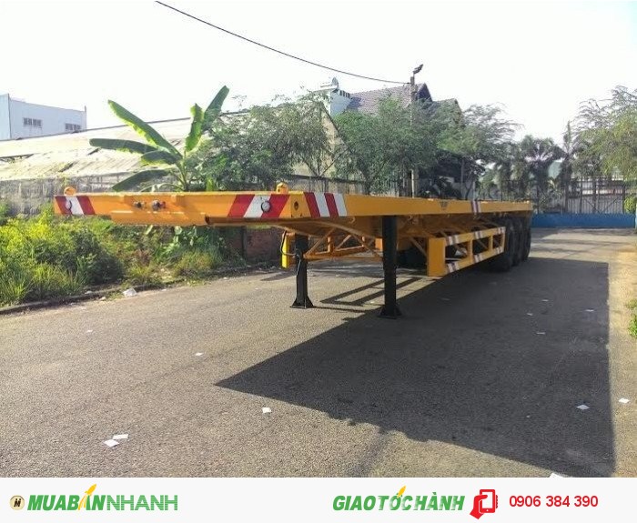 Bán rơ moóc CIMC Sàn 3 trục 31.5 tấn 2016 giá 320 triệu,giao xe toàn quốc