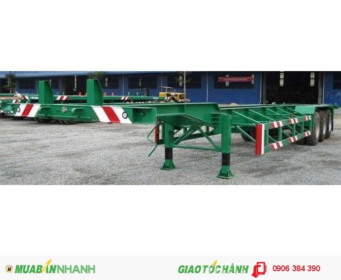 Bán rơ moóc CIMC Xương 3 trục 32.5 tấn Nhập Khẩu Nguyên Chiếc 2016,giá rẻ