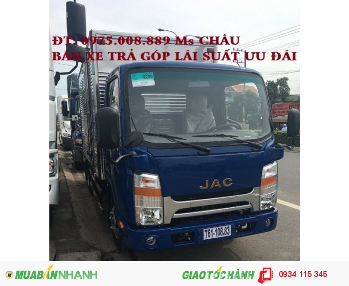 Xe tải Jac 1.9 tấn< 1 TẤN 9< 1T9< 1 tấn 9< 1,9t công nghệ Isuzu với những cải tiến mới.