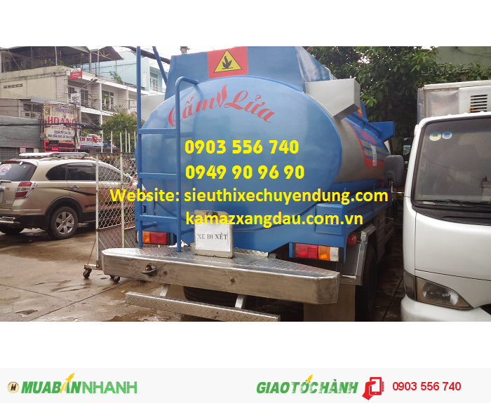 Xe Hino bồn nhôm