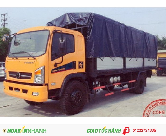 DONGFENG trường giang 9.6T mui bạt