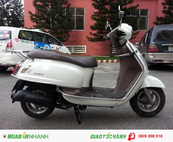 SYM Fiddle II 125 Đời Cuối Elizabeth Kiểu Dáng Vespa LX Tuyệt Đẹp - Xe Nhập Khẩu