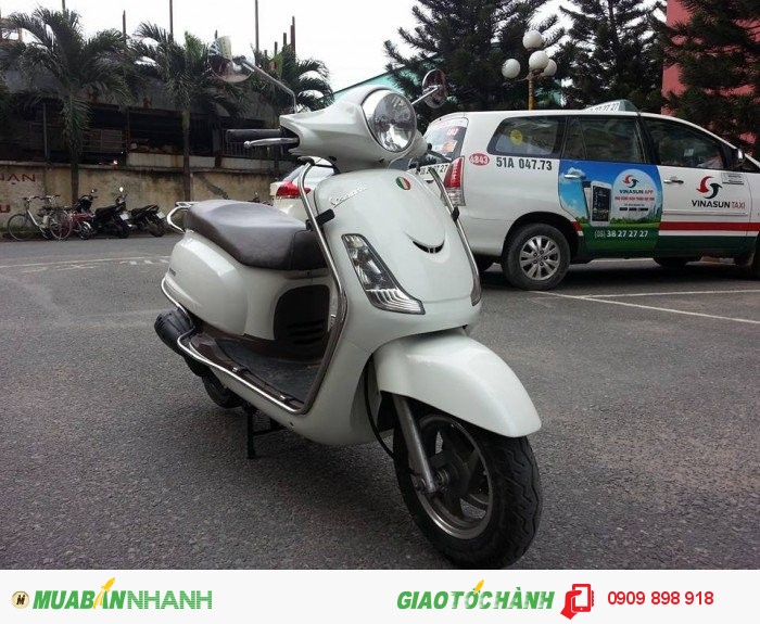 SYM Fiddle II 125 Đời Cuối Elizabeth Kiểu Dáng Vespa LX Tuyệt Đẹp - Xe Nhập Khẩu