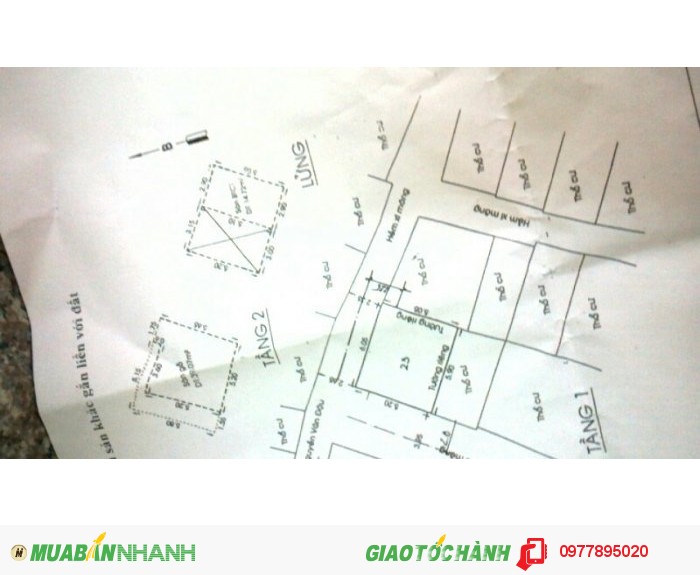 Bán nhà phường 6 và phường 7, quận Bình Thạnh