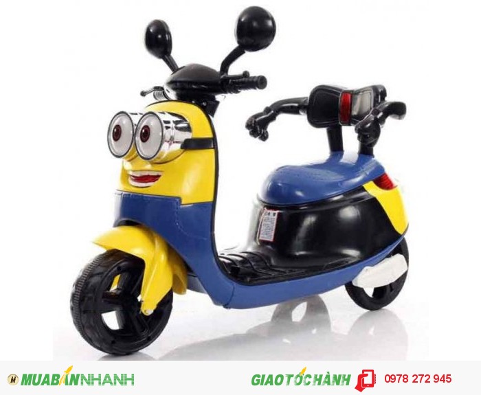 Xe Máy Điện Trẻ Em Vespa Minion