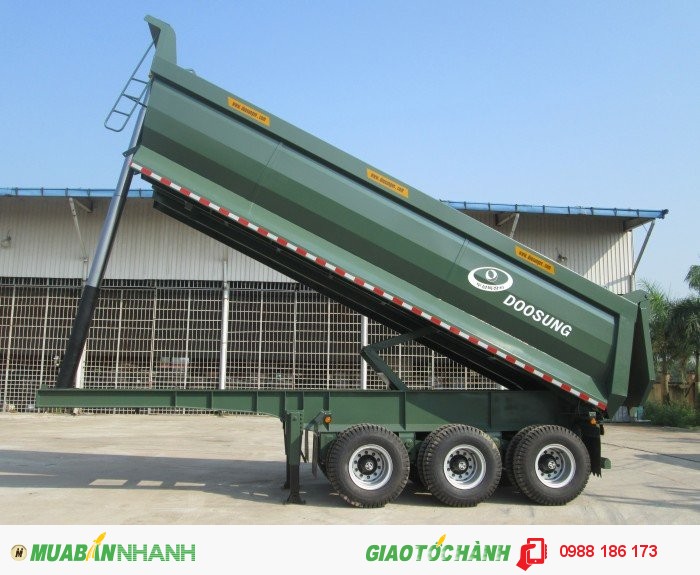 Bán Xe Rơ MOOC BEN DOOSUNG 28TấnTrả góp Lãi suất Thấp Giao Xe Toàn Quốc