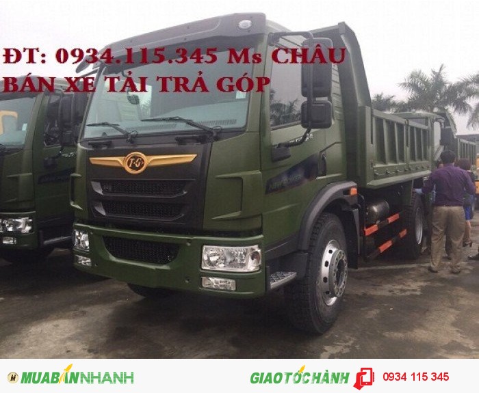 Khuyến mãi lớn khi mua xe ben Dongfeng Trường Giang 9.2 tấn/ 9 TẤN 2/ 9T2/ 9 tấn 2 .