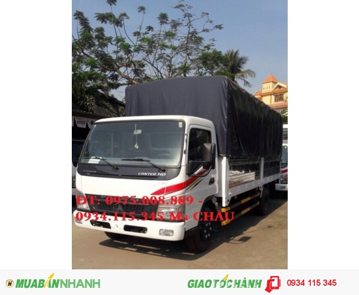 Mua trả góp xe tải Mitsu Fuso 1,9 tấn Mitsu 3,5 tấn Mitsu 4,5 tấn Mitsu 5,2 tấn khuyến mãi lớn