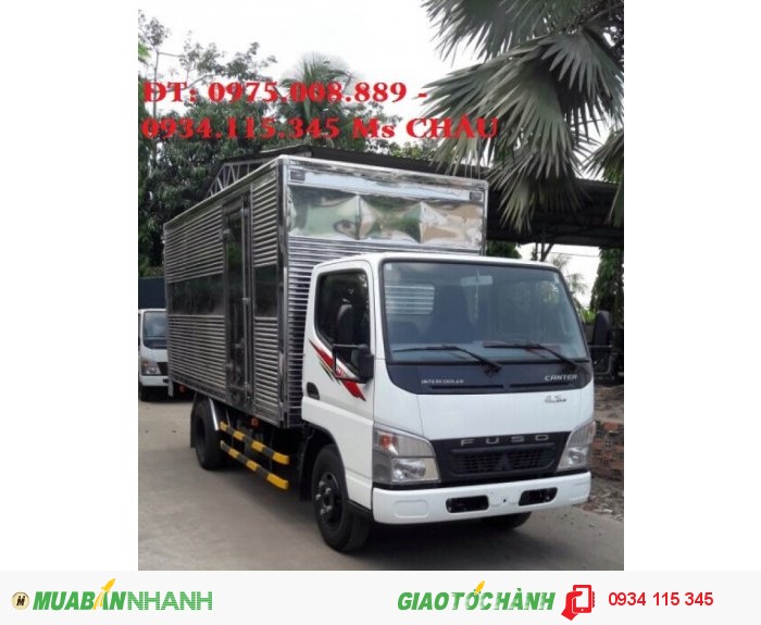 Xe tải Mitsubishi 1.9 tấn, Mitsubishi 3.5 tấn, Mitsubishi 4.5 tấn, Mitsubishi 5.2/ Bán trả góp xe tải Mitsu 1.9T