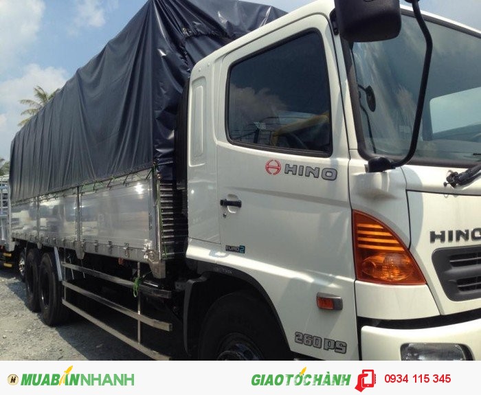 Nới mua xe tải Hino 3 chân xe tải hino 15 tấn/ 16 tấn đáng tin cậy nhất/ xe tải Hino 8JTSL 16 tấn 3 chân