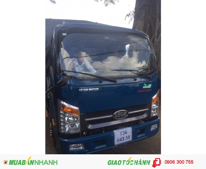 xe tải 2 tấn thùng 4m4