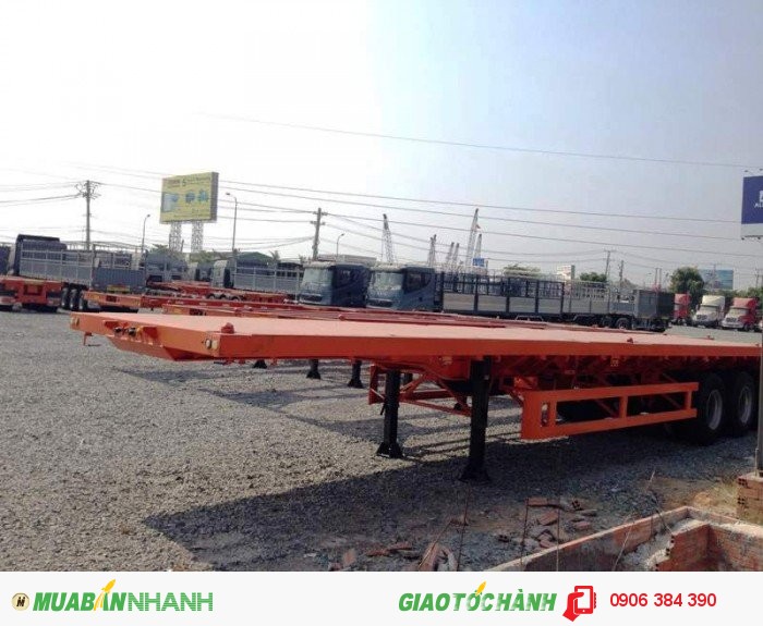 Bán sơmi romooc cimc 3 trục có sàn 12m4 40feet, giá cạnh tranh,rơ mooc CIMC nhập