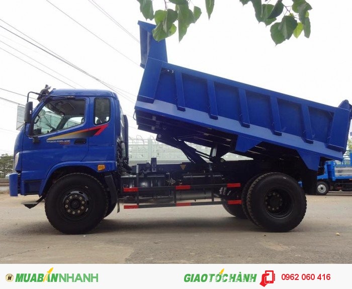 Xe ben thaco 2,5 t tấn, 3,5 t tấn, 5 t, 8 t, 9 t, Tây Ninh, Long an.