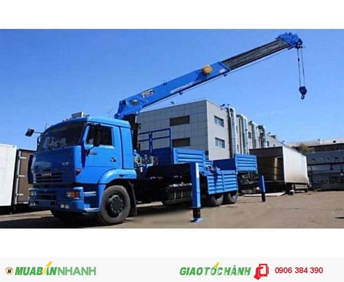 Bán xe tải cẩu Kamaz 65117 Gắn cẩu 5 tấn, 7 tấn, 8 tấn 2016