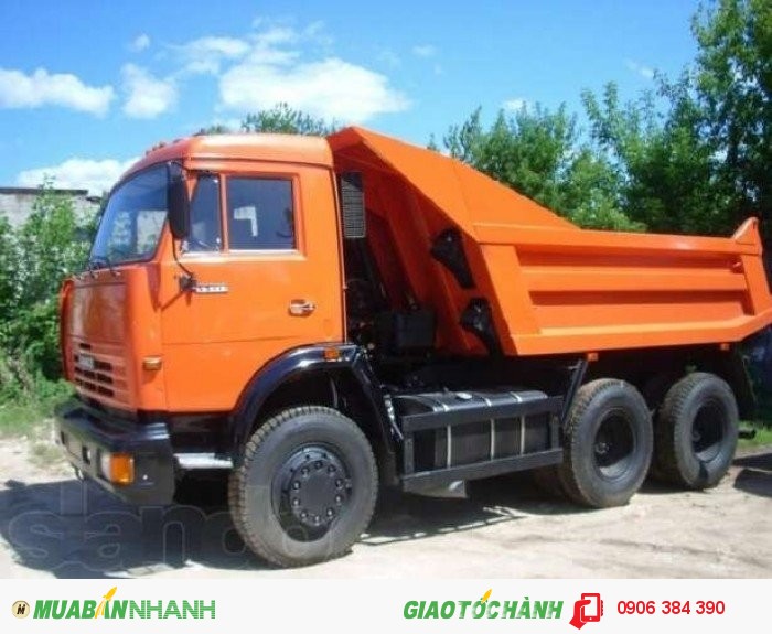 Đại lý Nhập kHẩu xe Kamaz bán xe ben kamaz 55111 giao ngay,giá rẻ