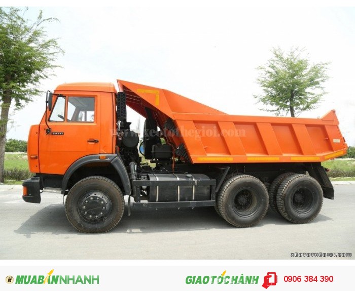 Đại lý Nhập kHẩu xe Kamaz bán xe ben kamaz 55111 giao ngay,giá rẻ
