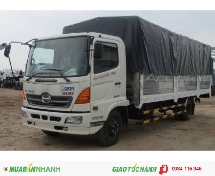 Giá bán xe tải Hino 6T4/ 6 tấn 4 FC9JLSW = Bán xe tải Hino 6T4/ 6.4 Tấn trả góp