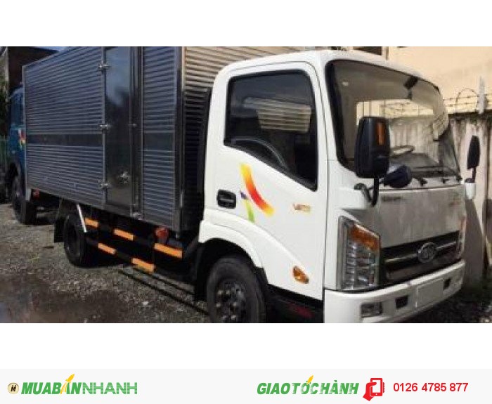 Bán xe tải veam 2 tấn| xe tải veam VT200 động cơ Hyundai mạnh mẽ, xe được vào thành phố.