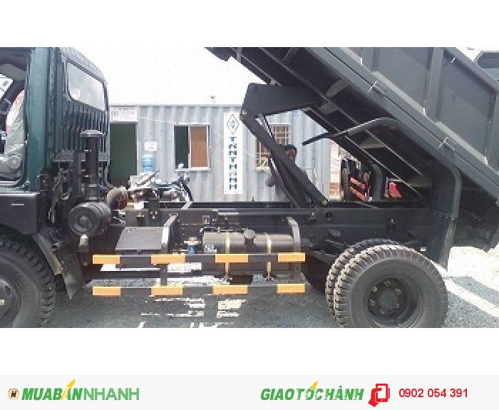 Xe ben cửu long TMT 2 tấn 4 xe vào thành phố
