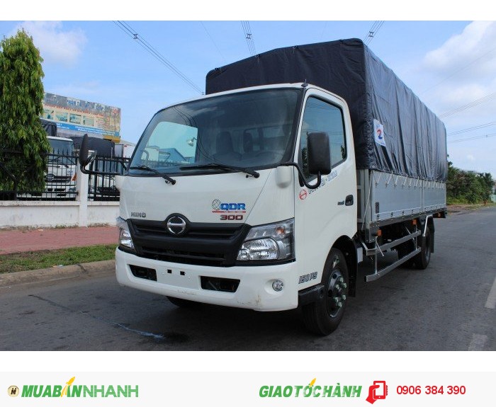 Bán Xe tải cẩu XZU650L gắn cẩu tự hành chính hãng hino giá rẻ tphcm