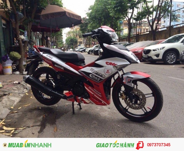 Cần bán exciter 150 đỏ trắng mới 99%