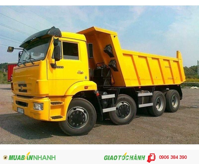 Bán Kamaz 6540 (8x4) Cabin sắt xi,kamaz 4 chân giá cạnh tranh 2016