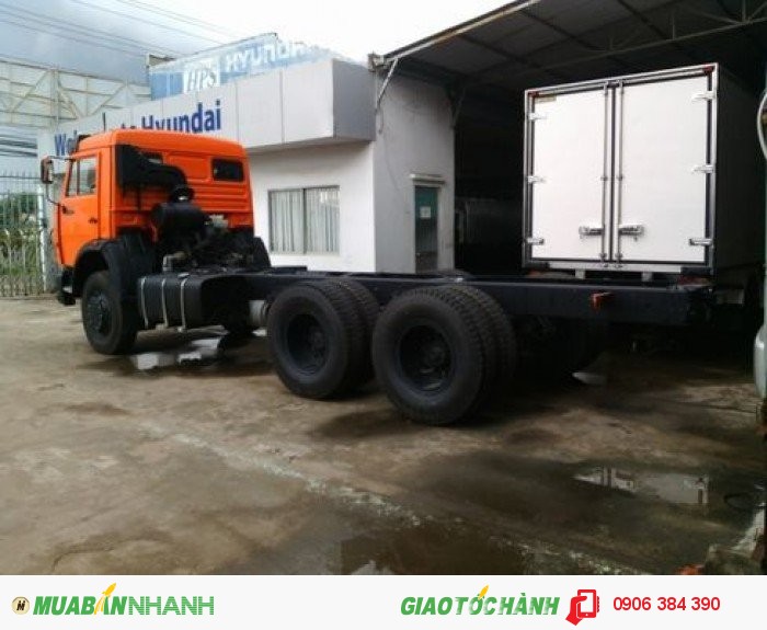 Bán Tải thùng Kamaz 53228 (6x6) xe tải Kamaz 3 cầu,giá cạnh tranh nhất