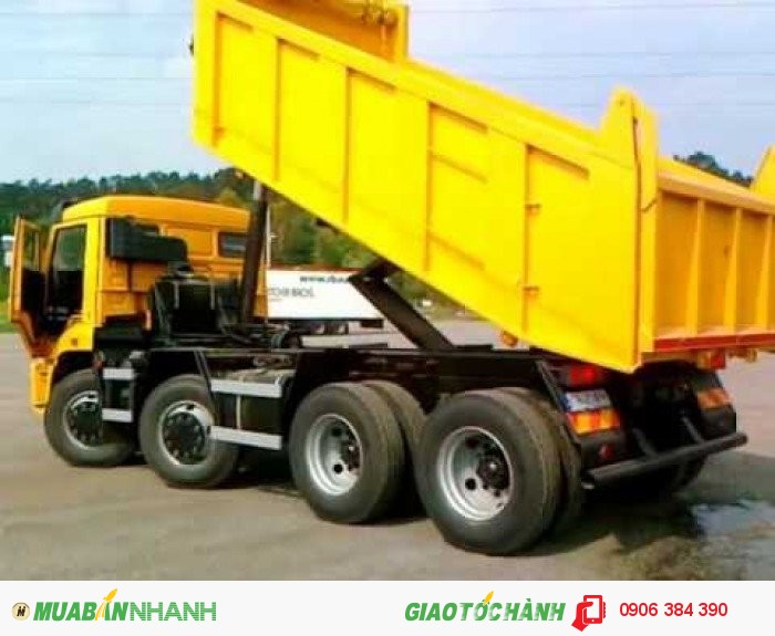 Đại lý Xe ben 30 tấn Kamaz, Xe ben Kamaz 6540 (8x4) thùng vuông 2016