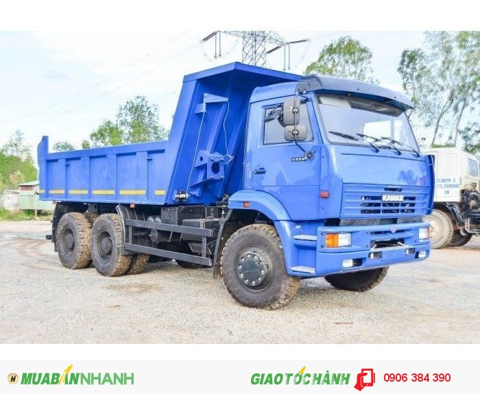Bán Kamaz 6520 (6x4) Xe ben Kamaz 20 tấn,đại lý kamaz ben tại TPHCM