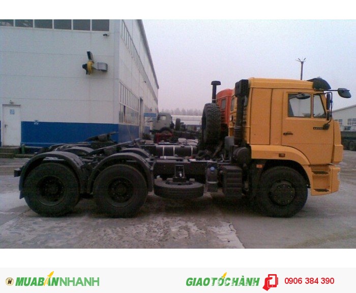 Bán Đầu kéo Kamaz 65116 (6x4) 38 tấn, Bán xe đầu kéo Kamaz nhập khẩu