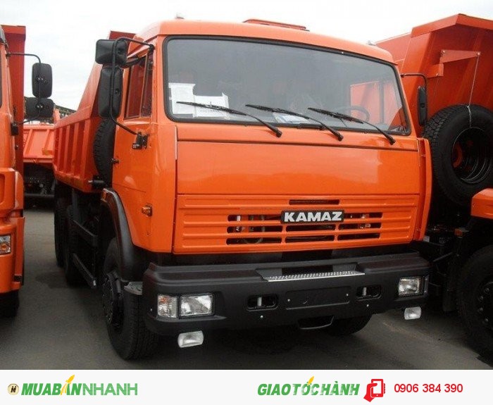 Bán Xe Ben Kamaz 55111 (6x4), Xe tải Kamaz nhập nhẩu từ Nga