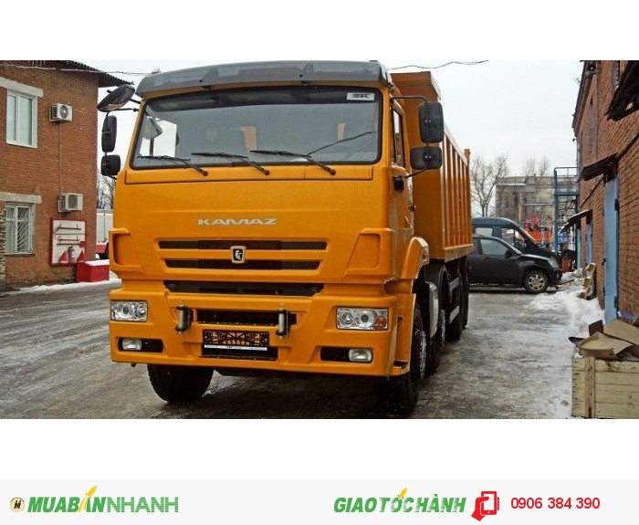 Bán Xe ben Kamaz 65201 20 m3 - 8x4, Trọng tải 25.5 tấn 20 m3 2016